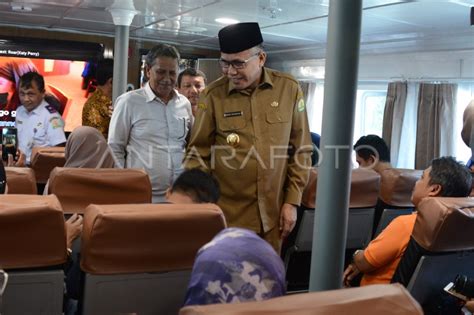 Peresmian Kapal Express Bahari Di Aceh Antara Foto