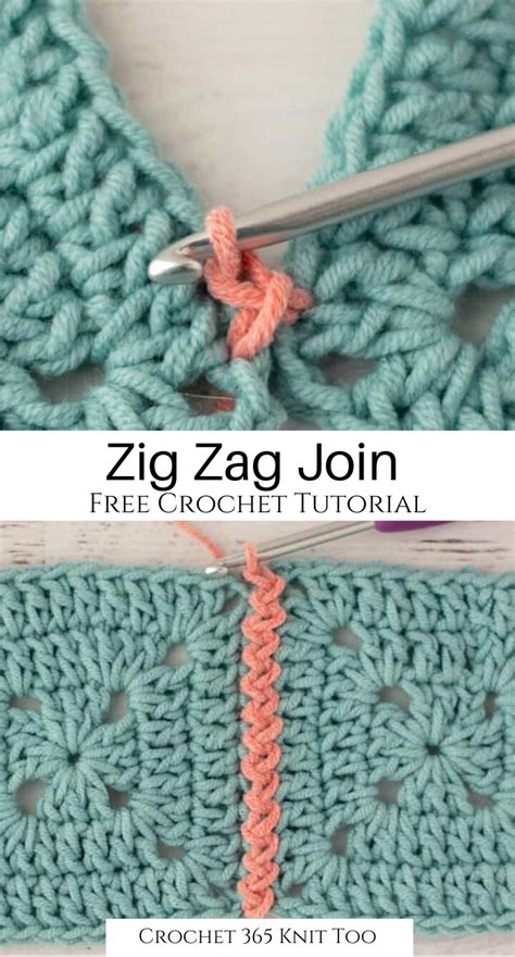 Crochet Zig Zag Slip Stitch Join Artofit