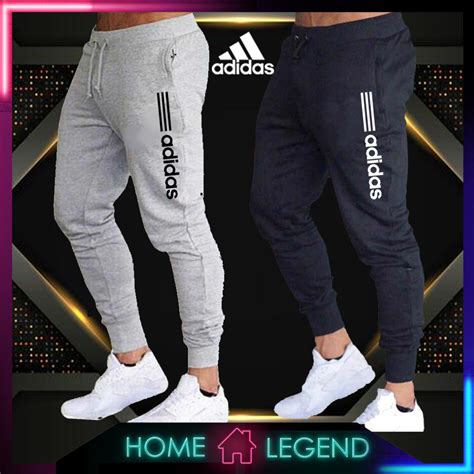 Adidas Iii Tracksuit Seluar Slim Fit Track กางเกงจ็อกกิ้ง ผู้ชาย