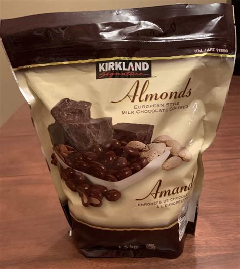 Costco Kirkland Signature Milk Chocolate Covered Almonds Review ...