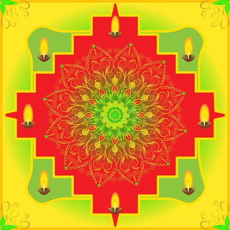 Hindu Festivals Background Design Stock Vector - Illustration of ...