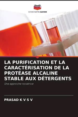 PDF LA PURIFICATION ET LA CARACTÉRISATION DE LA PROTÉASE ALCALINE