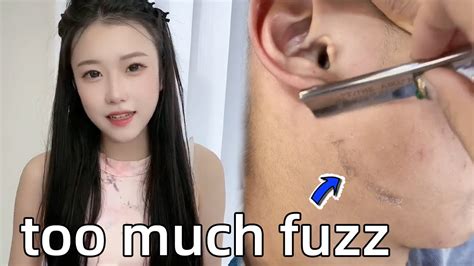 Asmr Rare Razor Shave If You Shave Off All The Fuzz On Your Face You