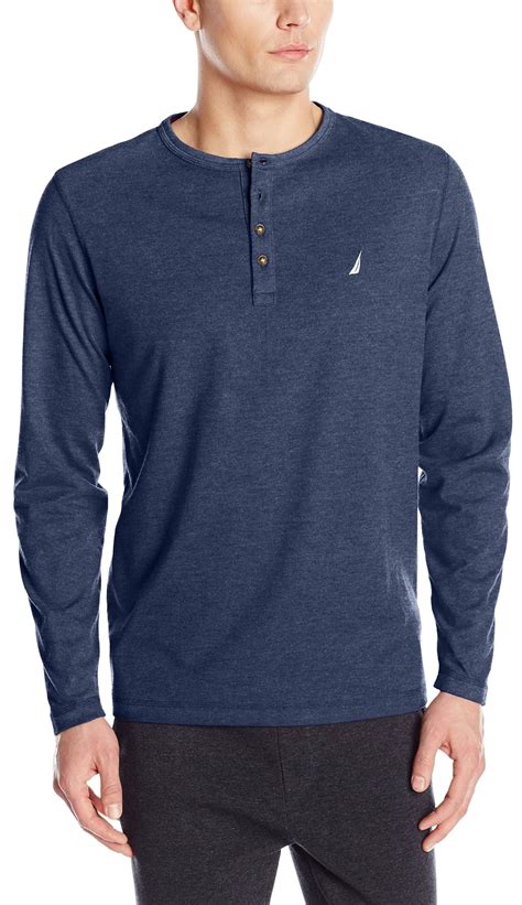 Nautica Nautica New Navy Blue Mens Size Medium M Long Sleeve