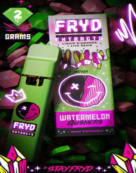 Fryd Disposable Watermelon Gushers Liquid Diamond Fryd