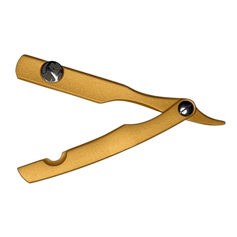 Irving Barber Co IBC Straight Razor Gold Cerakote Scissors And