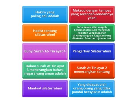 Qs Surat At Tin Dan Hadis Silaturrahmi Flip Tiles