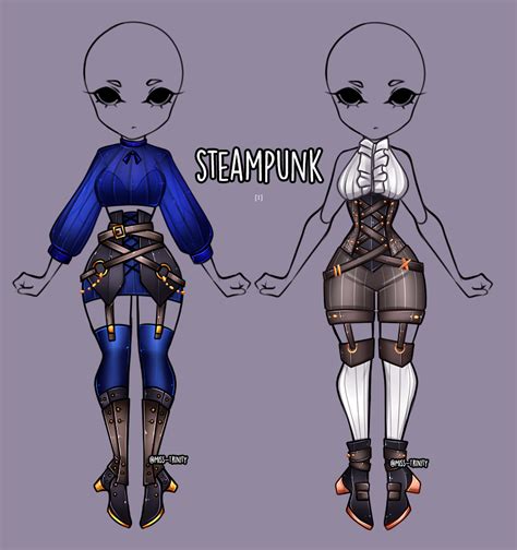 Steampunk Outfit Adopt [open] By Miss Trinity On Deviantart Steampunk