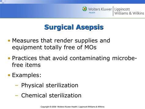 Basic medical asepsis - intelliDer 