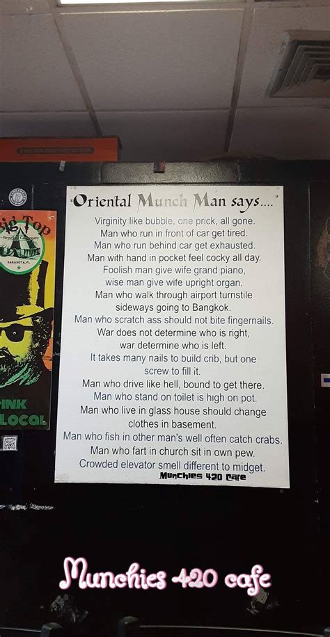 Menu At Munchies 420 Cafe Sarasota