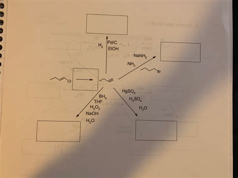 Solved Fill In The Boxes Pts Br Etoh Ch Ci His Chegg