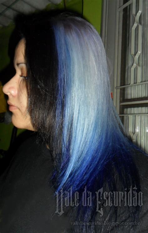 Vale da Escuridão Como platinar o cabelo Violeta Genciana e Azul