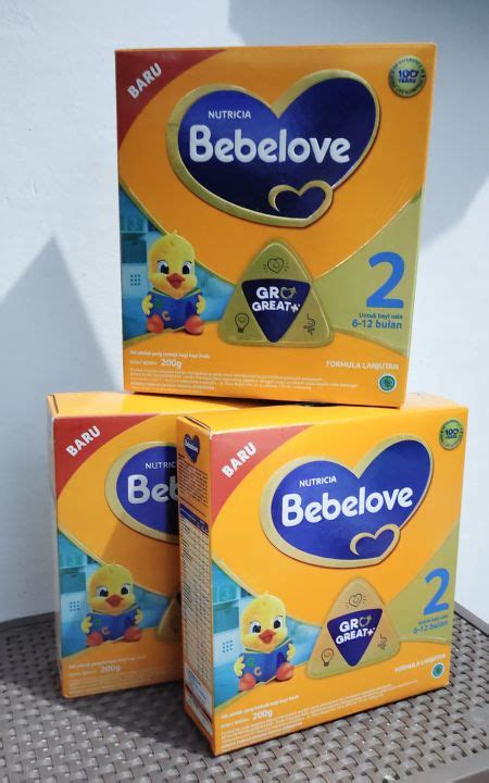 Susu Bebelove 2 Usia 6 12 Bulan Kemasan 200gr Exp 2025 Lazada Indonesia