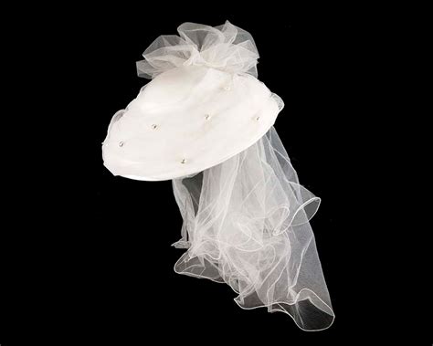 Vintage Wedding Hat With Veil By Cupids Millinery Online In Australia