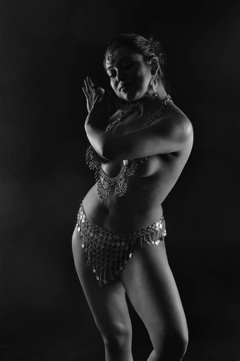 Devi Naidu Displaying Her Naked Body Wearing Just A Nipple Pasties