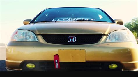 Riced In Gold Static Gold Honda Civic Em2 Youtube