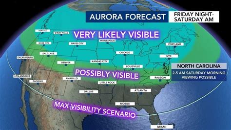 Northern Lights Forecast Map Lani Shanta