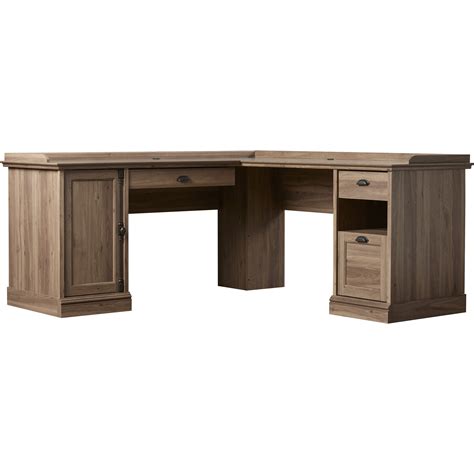 August Grove Brie L Shaped Executive Desk And Reviews Wayfair