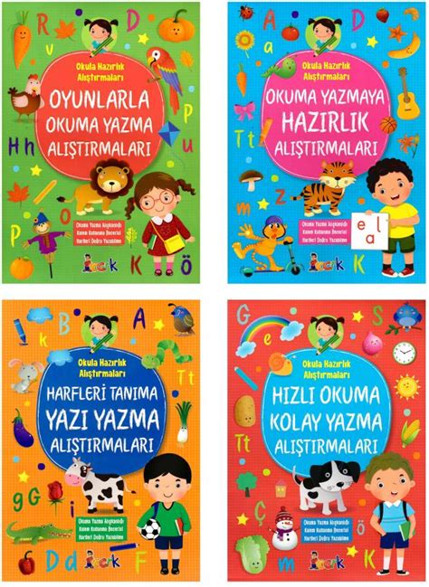 Bıcırık Yayınları Okula Hazırlık Alıştırmaları Kitap Seti