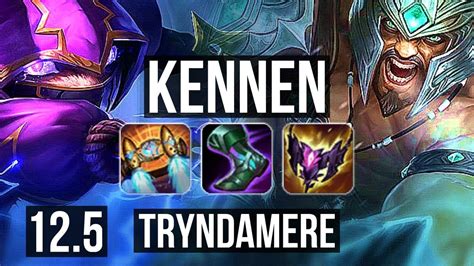 Kennen Vs Tryndamere Top Defeat 700 Games Rank 9 Kennen