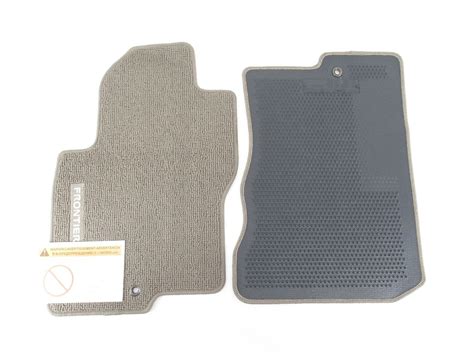 Genuine OEM Nissan 999E2 BU011BE Carpeted Floor Mat 3pc Beige Frontier