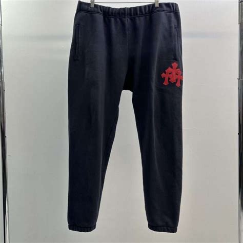 Chrome Hearts Triple Cross Patch Sweatpants Veblen