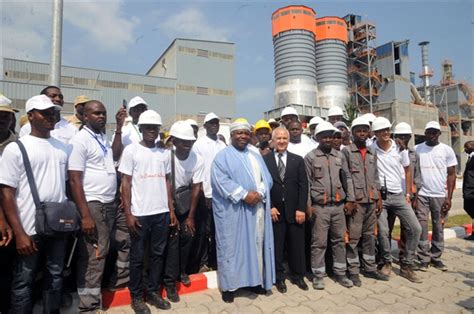 Inauguration De La Cimenterie Cimaf Gabon Alibreville Photos