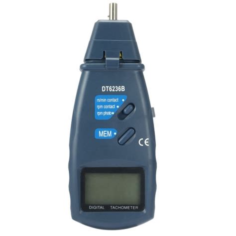 Cem Dt B High Accuracy Digital Contact Non Contact Tachometer C