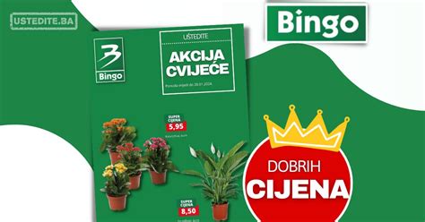 Bingo Akcija Cvije E Sni Enje Do Ustedite Ba