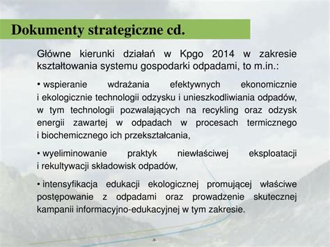 PPT Aktualne problemy w gospodarce odpadami w świetle Polityki