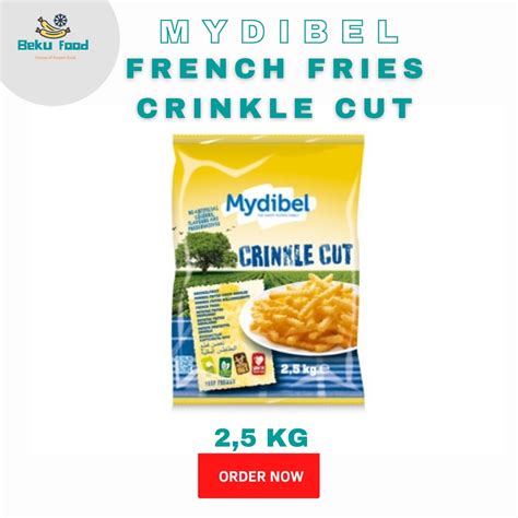 Jual Mydibel Kentang Goreng Crinkle Cut Kg Shopee Indonesia