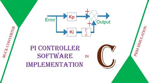 Pi Controller Software Implementation For Any Microcontroller Using C