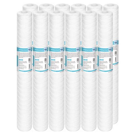 Membrane Solutions Micron X Inch Sediment Water Filter String