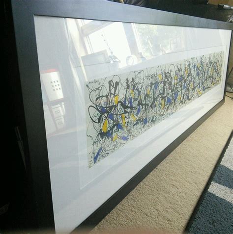 Jackson Pollock Summertime Framed Print Large 1778396347