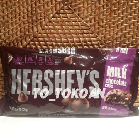 Promo Hersheys Hersheys Milk Chocolate Chips 326 Gr Diskon 23 Di