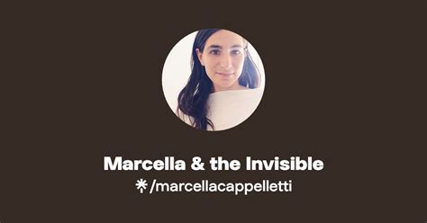 Marcella And The Invisible Linktree