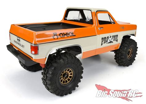 Pro Line 1 6 1978 Chevy K 10 Clear Body For SCX6 Big Squid RC RC