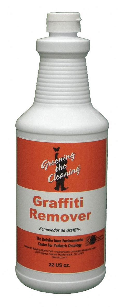 Greening The Cleaning Bottle 32 Oz Graffiti Remover 11u206dic24