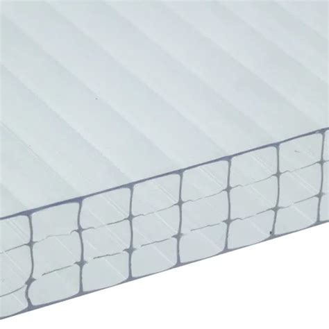 Bayer Raw Material Uv Protected Polycarbonate Pc Hollow Roof