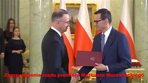 Zaprzysiężenie rządu premiera Mateusza Morawieckiego 27 11 2023r