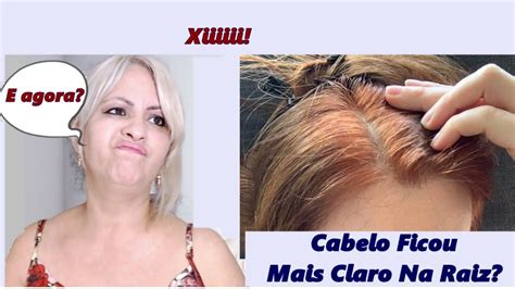 O Cabelo Ficou Mais Claro Na Raiz O Que Fazer YouTube