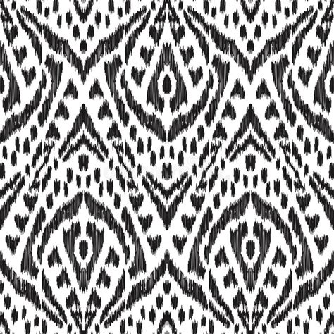 Boho Chic Seamless Pattern Stock Vector Illustration Of Ikat