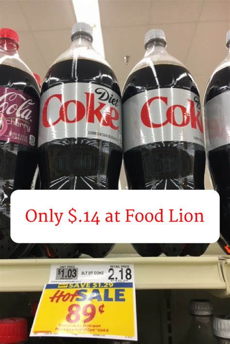 Food Lion Diet Coke 2l 14 Plus A Few Other Deals