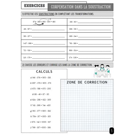 Fichier de CM compensation et décomposition