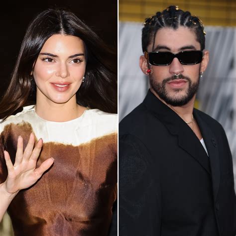 Kendall Jenner Bad Bunny Hug Amid Romance Rumors Us Weekly