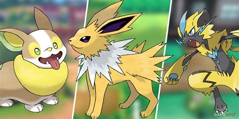 Best Electric Type Pokemon Designs