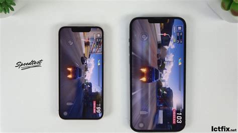 Iphone Pro Max Vs Iphone Mini Video Test Display Speedtest