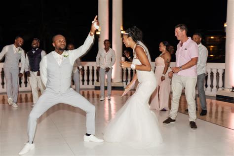 A Pink Themed Beachfront Jamaican Destination Wedding With A Sand