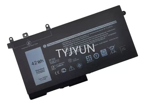 Tyjyun 3dddg Bateria 11 4 V 42 Wh De Repuesto Para Dell Lat Mercadolibre