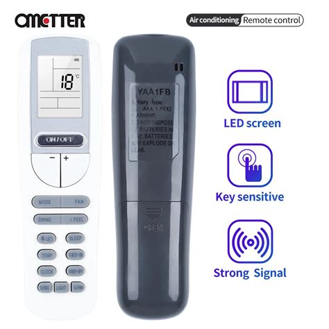 Suitable For Gree YAA1FB Air Conditioner Remote Control Remote Controls